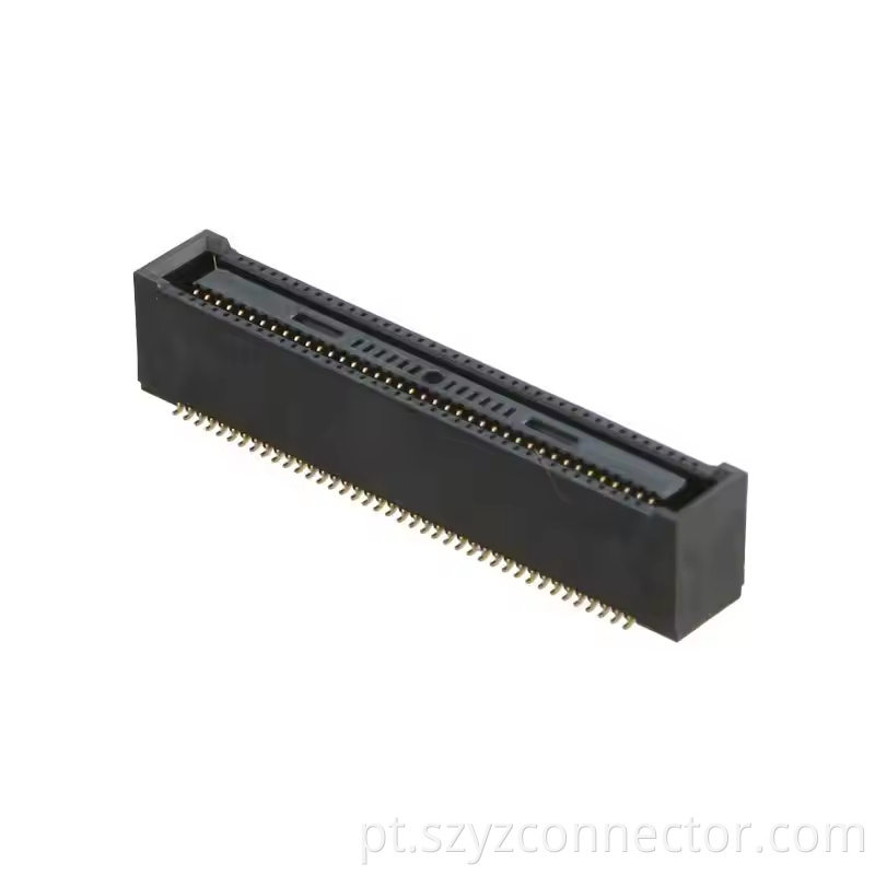 BTB 0,4 mm de passo de fileiras duplas tipo smt conector pcb btb BTB 0.4mm pitch dual rows smt type btb pcb connector